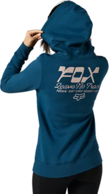 Womens fox racing shop zip up hoodies