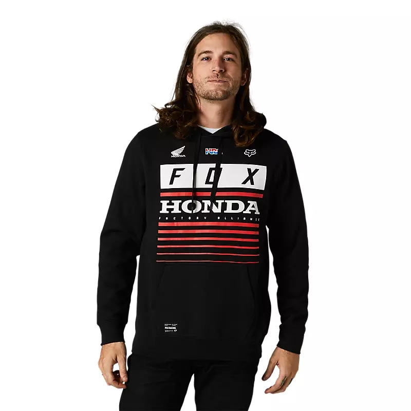 Fox Racing Mens Honda Fleece Pullover Hoody 