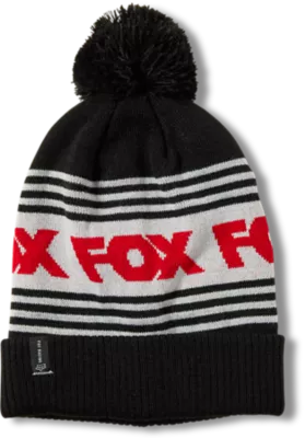 FRONTLINE BEANIE [BLK/RD] OS