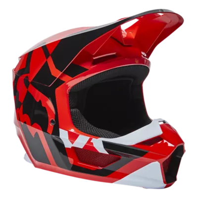 Casco Fox V1 Przm Negro Motocross Rzr Enduro Atv Mtb Downhill Trial Sistema  Magnetico Mvrs Espuma Eps