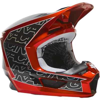 Casco Fox V1 Leed Rosa, Motocross, Enduro, Trail, Trial