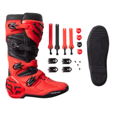 COMP BOOT [FLO RED] 9.5 | Fox Racing®