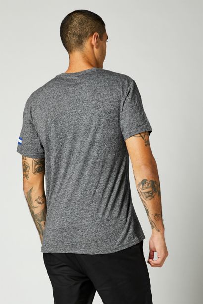 AU FLAG SS PREMIUM TEE [HTR GRAPH] S
