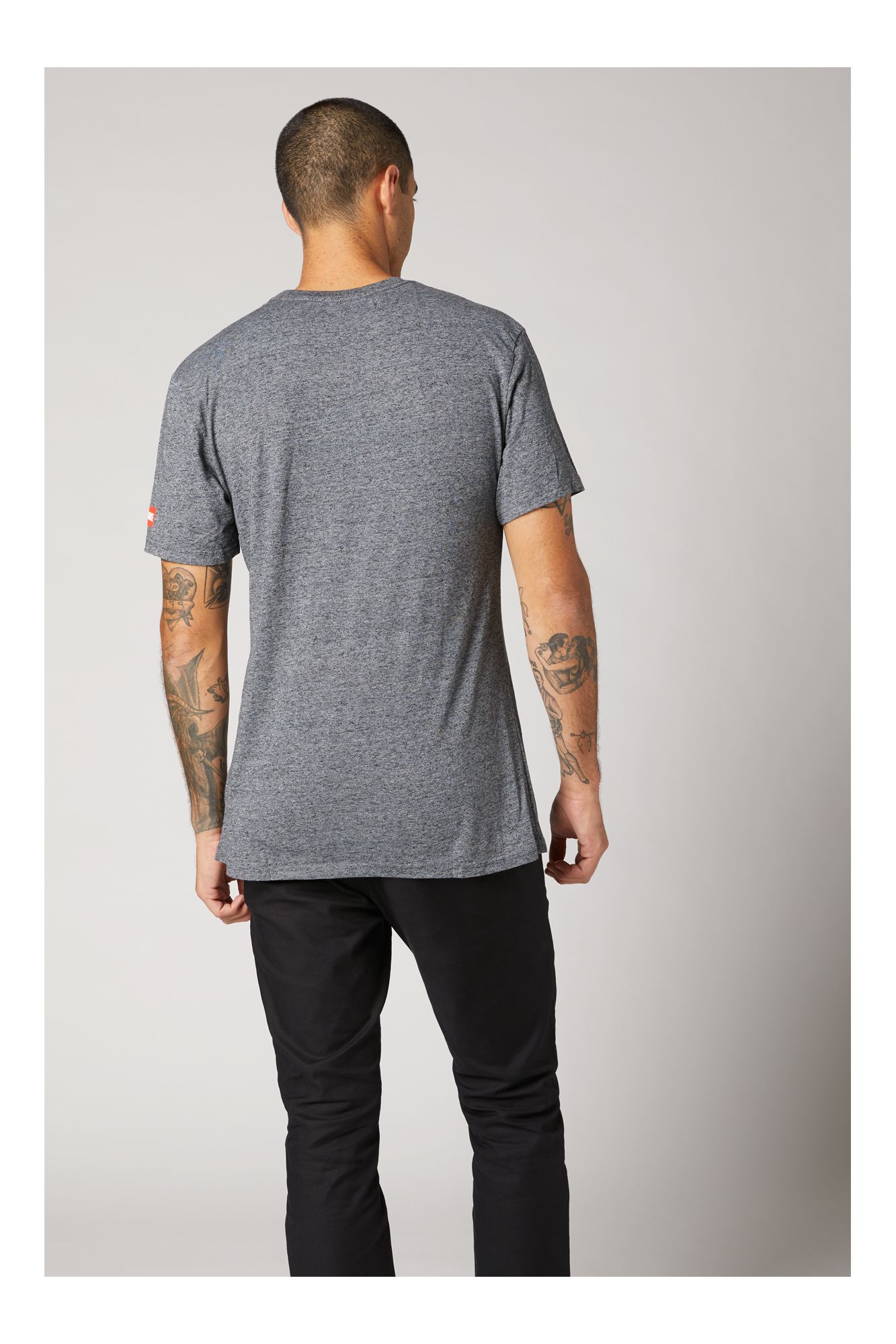 FR FLAG SS PREMIUM TEE [HTR GRAPH] S