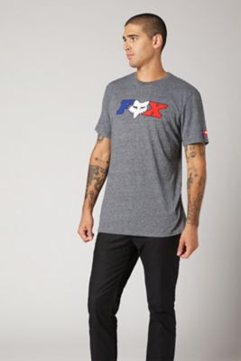 FR FLAG SS PREMIUM TEE [HTR GRAPH] S | Fox Racing - Reino Unido