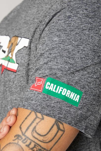 CA FLAG SS PREMIUM TEE [HTR GRAPH] S