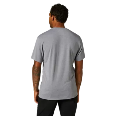 PINNACLE SS TECH TEE [GRY/ORG] S