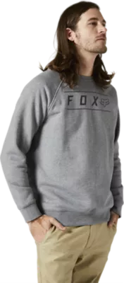 PINNACLE CREW FLEECE [HTR GRAPH] M | Fox Racing®