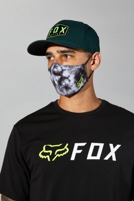 Fox Face Mask Tie Dye Blk Os Fox Racing