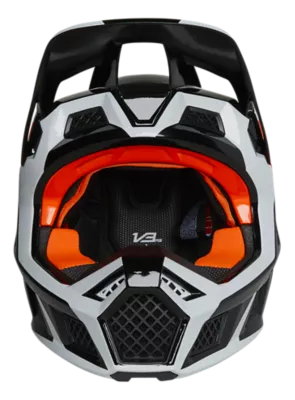 V3 RS DVIDE HELMET [BLK/WHT/ORG] S