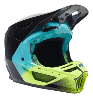 V2 RKANE HELMET [GRY/YLW] XS