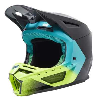 V2 RKANE HELMET [GRY/YLW] XS