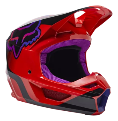  Fox Racing V1 CASCO MOTOCROSS HELMET, TAUPE, XXL : Automotriz