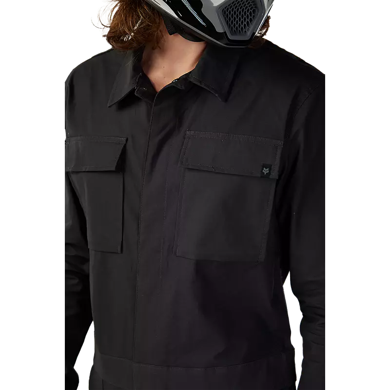 DEFEND DRIVE DUST SUIT [BLK/GRY] S