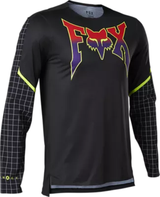 FLEXAIR LS JERSEY CELZ [BLK] S | Fox Racing®