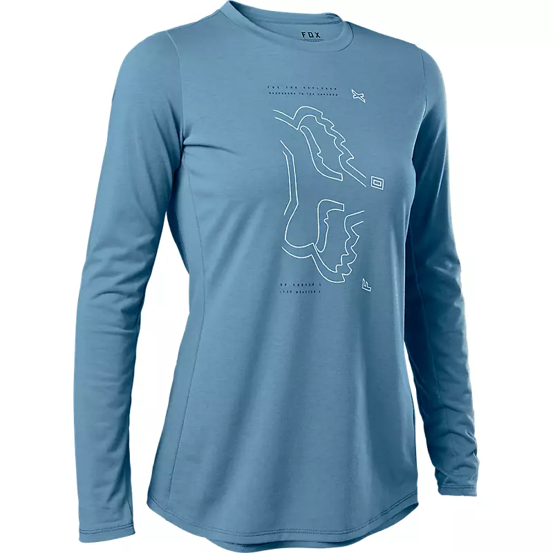 Details about   Fox Racing Equilibrium L/S Long Sleeve Jersey Heather Fatigue 