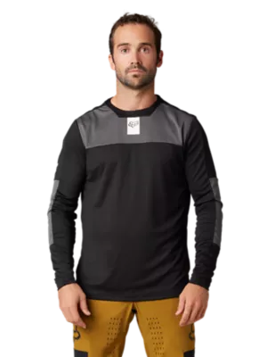 DEFEND LS JERSEY FOXHEAD [BLK] S | Fox Racing®