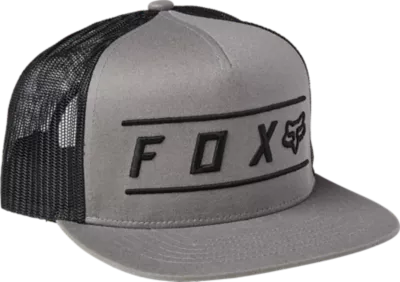 Achetez Casquette FOX Pinnacle Tech Flexfit Grise Couleur Gris Taille S/M