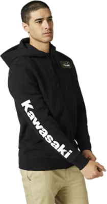 Sweat à Capuche Zippé Kawasaki