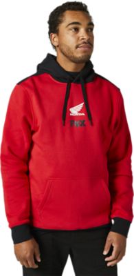 FELPA HONDA FOX FLEECE ROSSA ,SPEDIZIONI GRATUITE