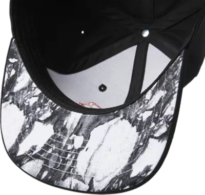 Casquette Fox Black & Camo Snapback Cap