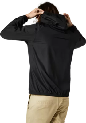 Mens windbreaker outlet jacket with hood