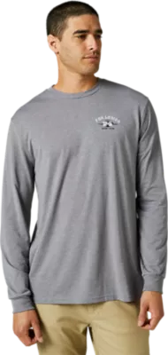 AT BAY LS TECH TEE [HTR GRAPH] S | Fox Racing®