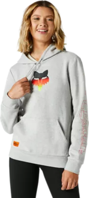 W SKARZ PO FLEECE [LT HTR GRY] XS