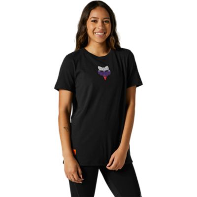 FOX WOMEN'S ALL TIME LS TOP BLACK 