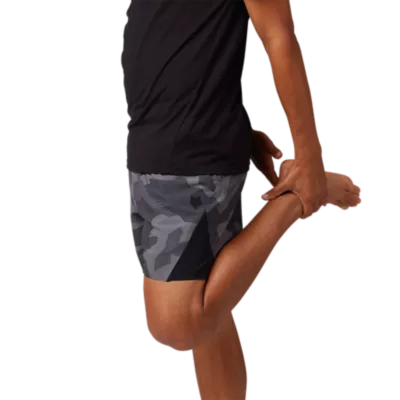 Spanx Shorts Adult XL Black Camo Get Moving Double Layer Lined Gym