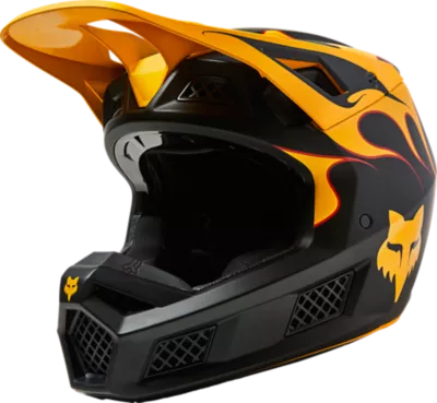 V3 RS SUPR TRIK HELMET, ECE [BLK/YLW] L