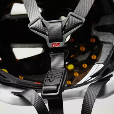 Fox Racing Speedframe Pro Blocked Helmet - White/Black - Small