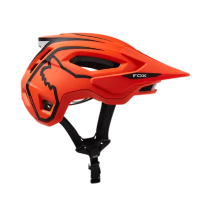 Fox Casque VTT Enduro Speedframe Pro Dvide - Orange Fluo