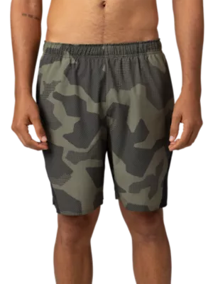 Spanx Shorts Adult XL Black Camo Get Moving Double Layer Lined Gym