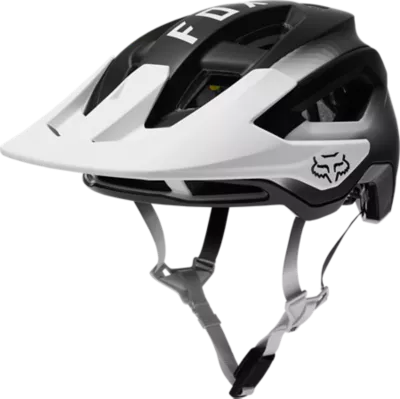 Fox Racing Speedframe Pro MTB Helmet - Blocked - White-Black