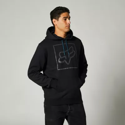 Fox hoodie hotsell black orange