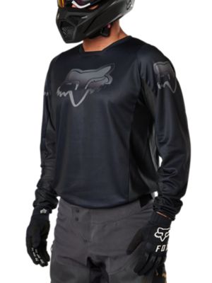 Maillot Motocross Fox Racing YTH Blackout Pour Enfant - Coupe-vent, Respirant - Mixte - Pour Le VTT Et Le Dirt
