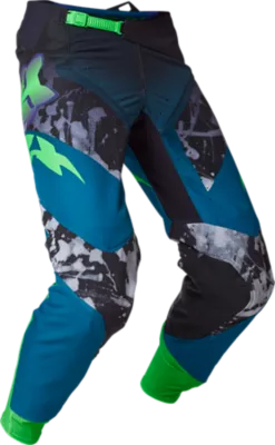 Pantaloni Motocross Blu Uomo Fox 360 Taglia 30 US (S) Valore Nuovo