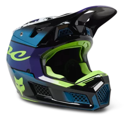 V3 RS DKAY HELMET [M BLU] M | Fox Racing®