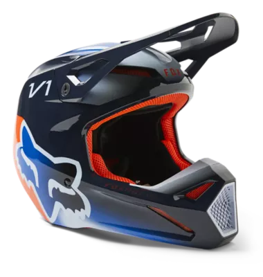  Fox Racing Casco de motocross V1 TOXSYK DOT/ECE (blanco)  29659-008 : Automotriz