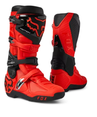 Fox Racing Motion Boots - Flo Red - 6