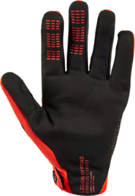 Fox Racing Defend Thermo Off Road Gloves Orange Flame S