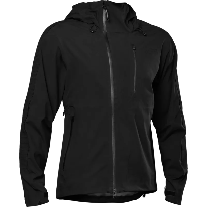 Fox Racing Motocross Black Hood Trucker Jacket | Size M