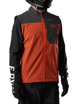 Fox black 2024 orange softshell jacket