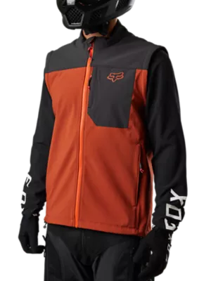 Fox black shop orange softshell jacket