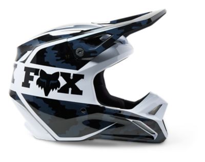 fox racing youth v1 motif helmet