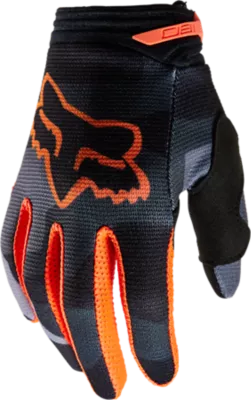 YTH 180 BNKR GLOVE [GRY CAM] YXS | Fox Racing®