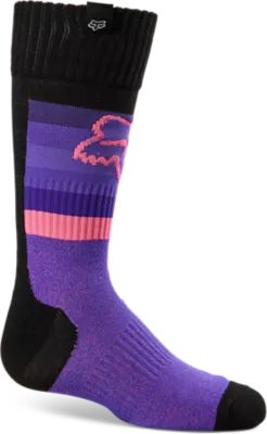 YTH GIRLS 180 TOXSYK SOCK [BLK/PNK] YS