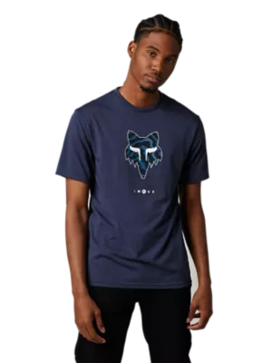 NUKLR SS TECH TEE [HTR DP CBLT] S