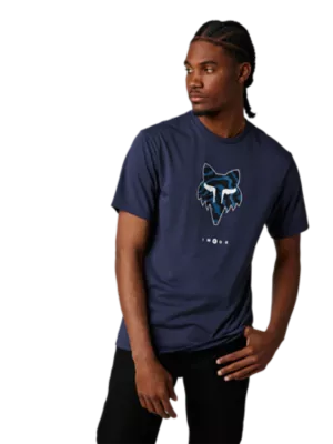 NUKLR SS TECH TEE [HTR DP CBLT] S